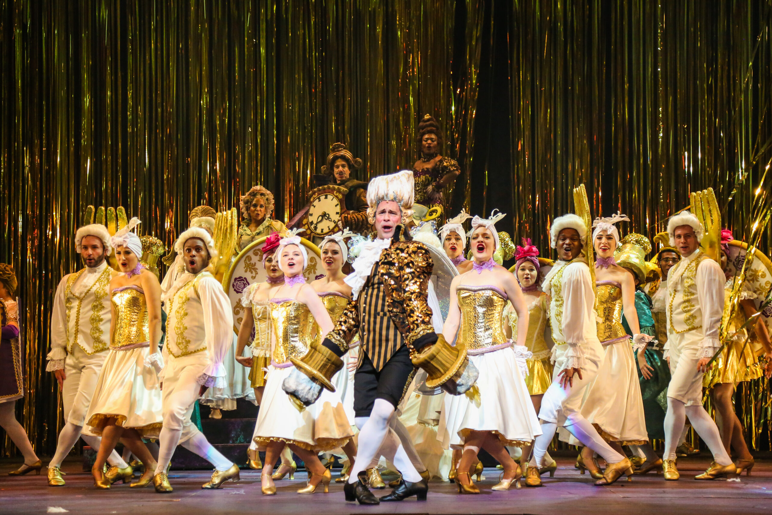 TUTS 2018 production of Disney's Beauty and the Beast. Photo by Melissa Taylor.