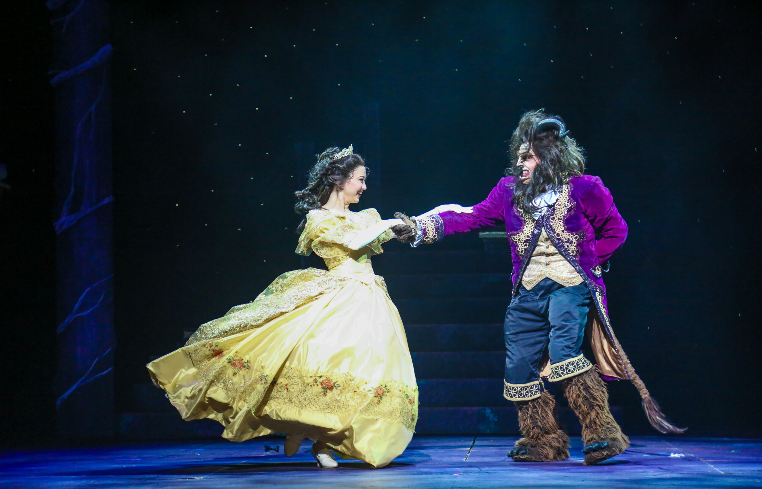 TUTS 2018 production of Beauty and the Beast. Photo by Melissa Taylor.