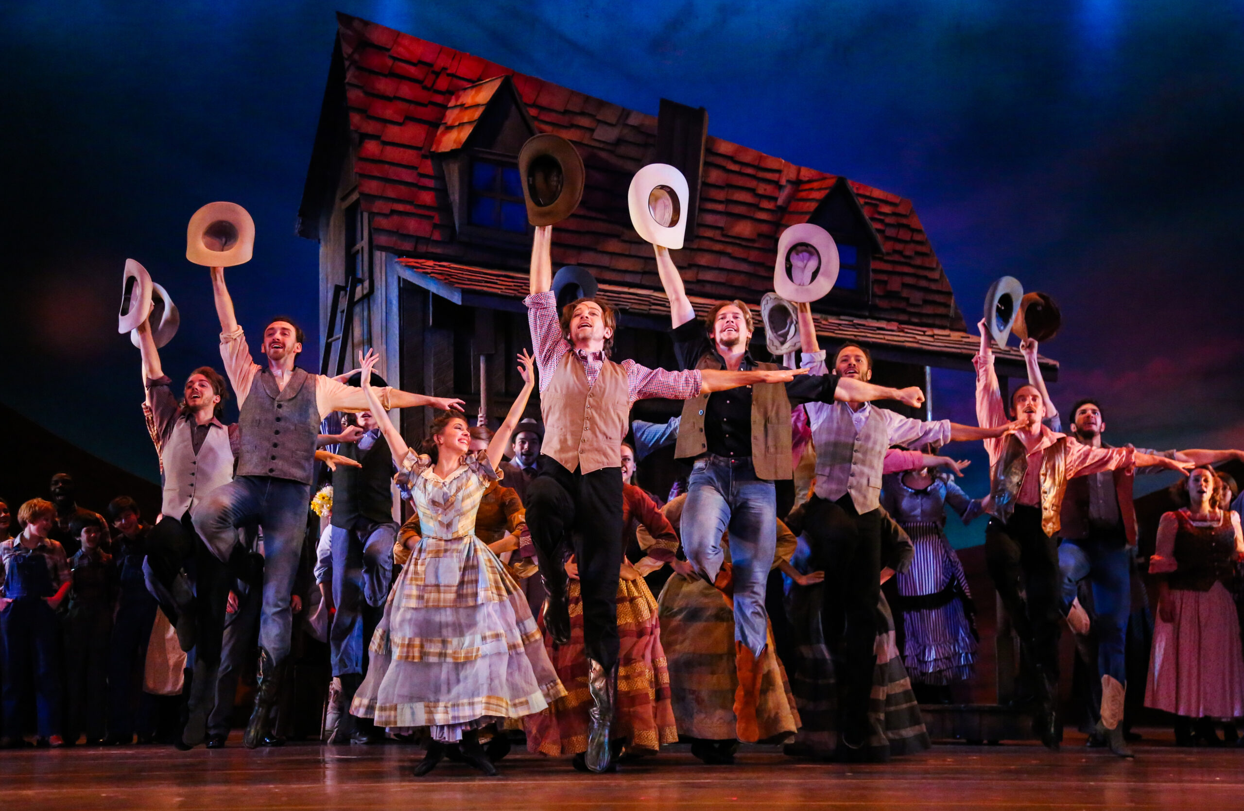Theatre Under The Stars 2018 collaboration with Houston, Rodgers and Hammerstein’s Oklahoma. Photo by Melissa Taylor.