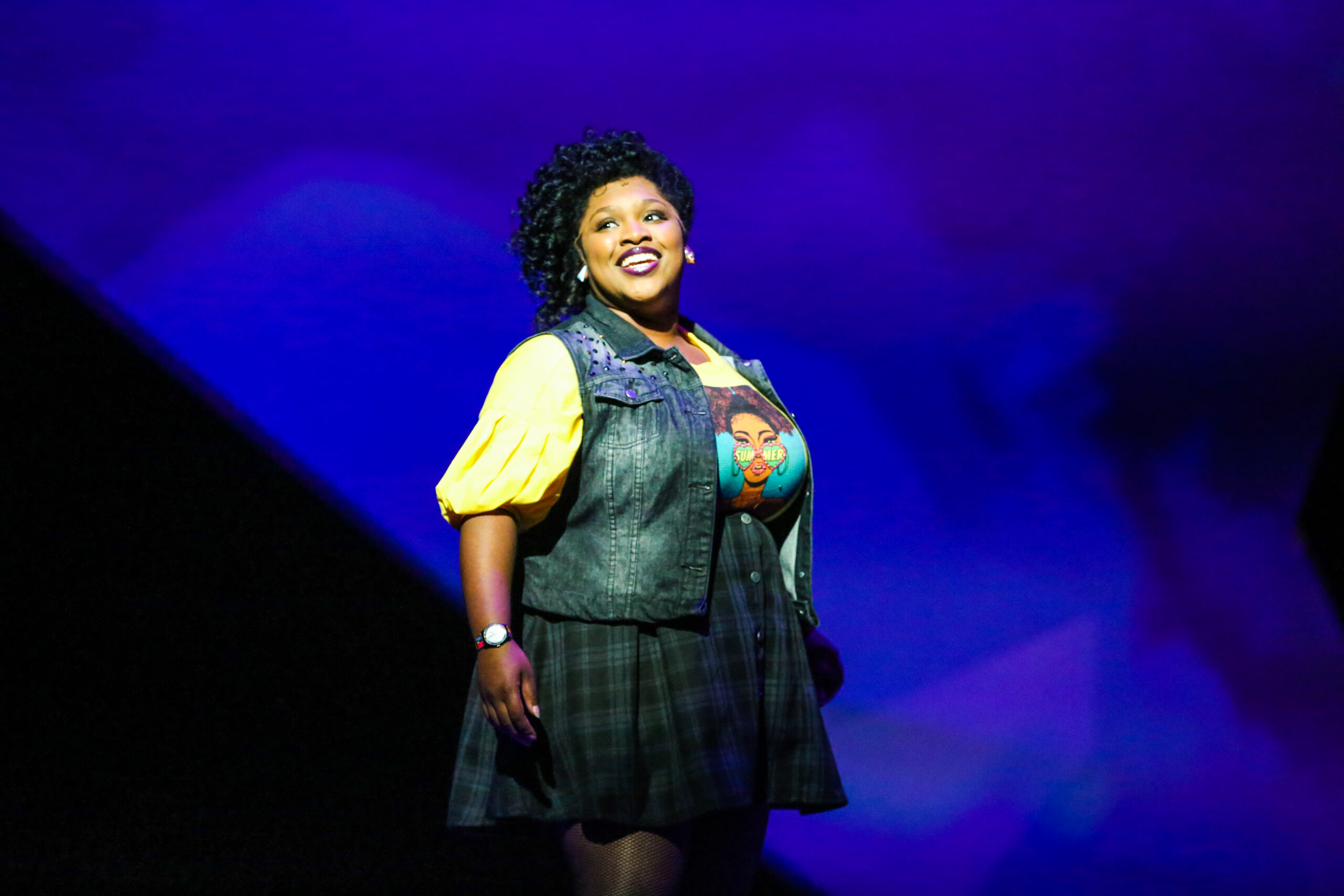 Salome B. Smith as Dorothy in the TUTS 2018 production of The Wiz. Photo by Melissa Taylor.